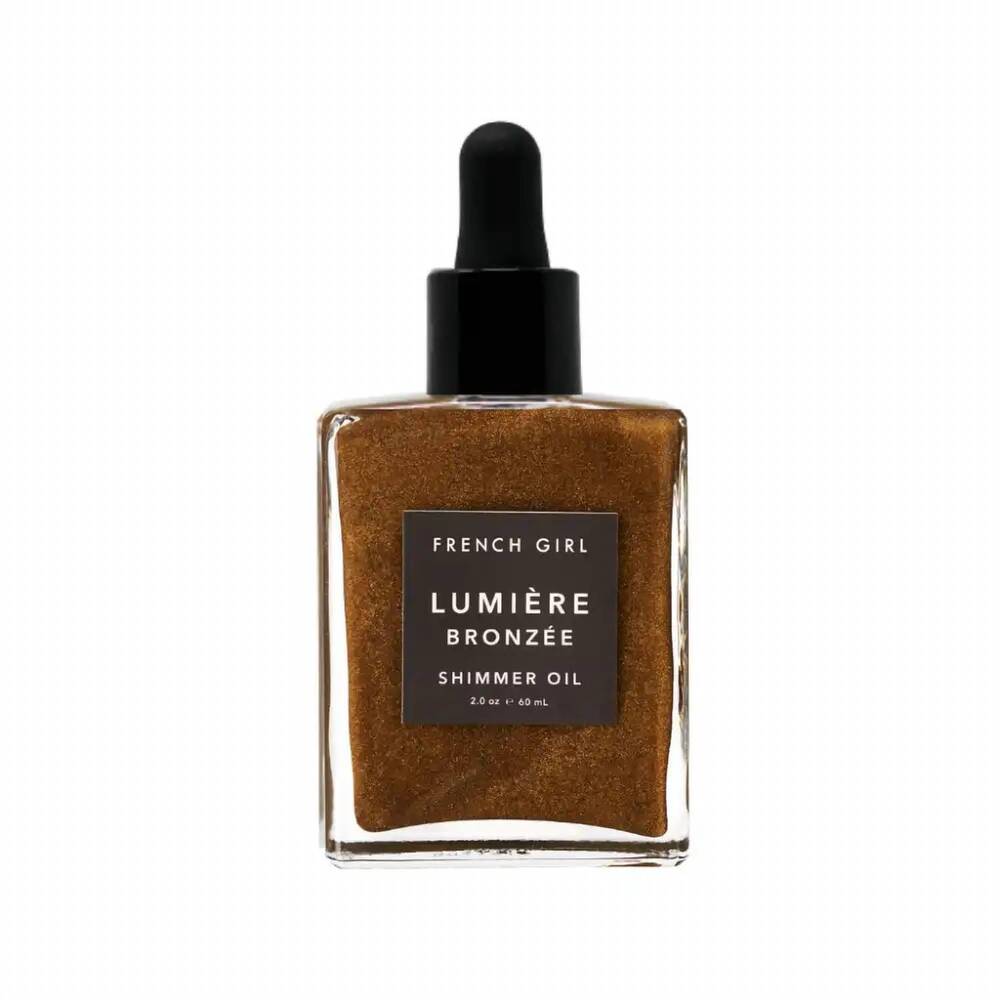 NEW FRENCH GIRL shimmer dry body moisturizing oil in bronzing